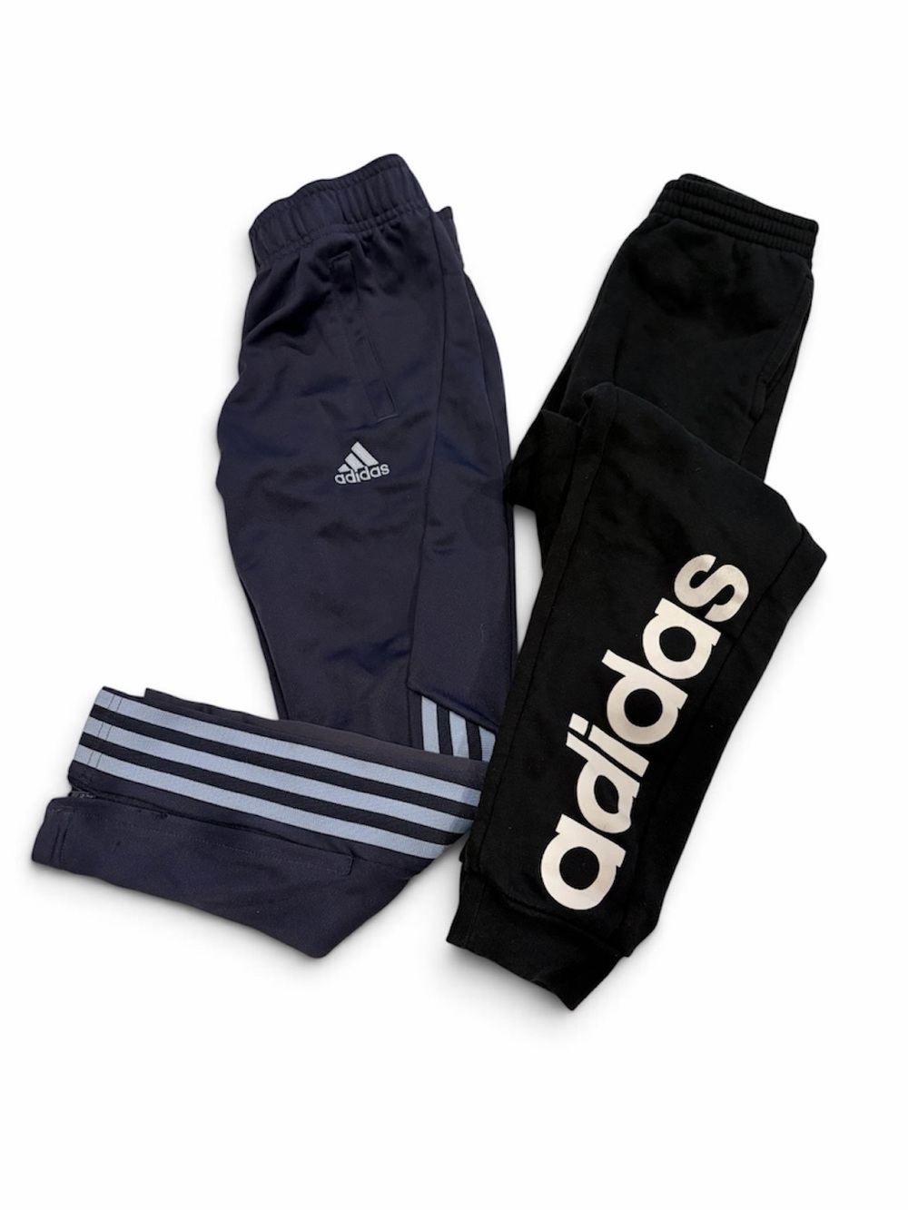 2 Pairs Adidas Boys Pants – Size 7 – Track Pants & Sweatpants